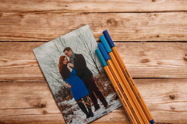 Liner na popisky do alba (fine 0,4), modré