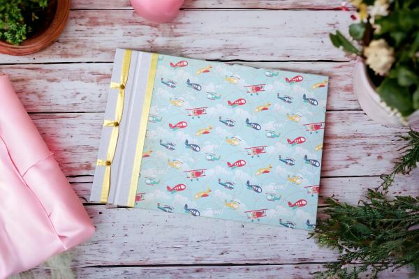 Dětské fotoalbum s vrtulníky a letadly 1